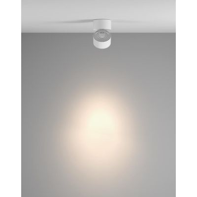 YIN PROIETTORE SPOT ORIENTABILE LED 15W LUCE 3000K-4000K DIMMERABILE BIANCO O NERO MODERNO