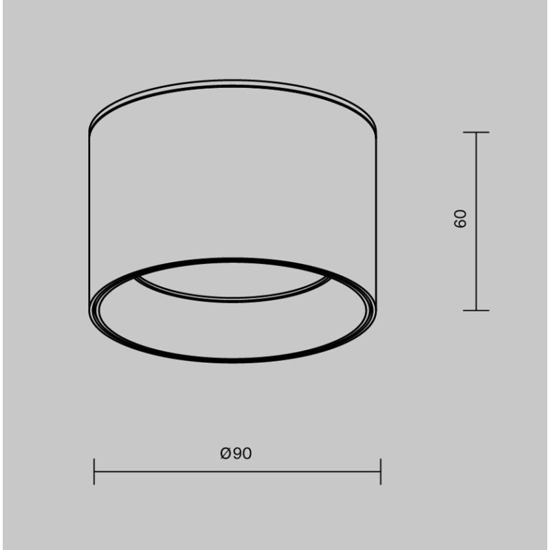 VEGA PLAFONIERA ROTONDA 3 MISURE LED INTEGRATO LUCE 3000K BIANCA, NERA O ORO DESIGN MODERNO