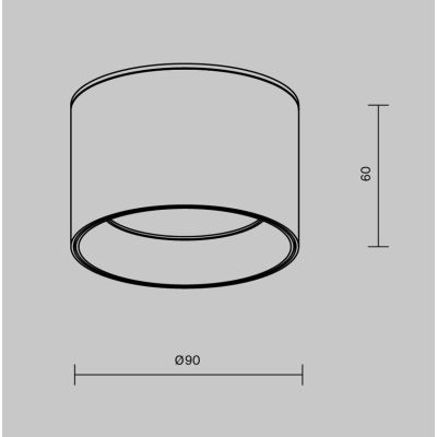 VEGA PLAFONIERA ROTONDA 3 MISURE LED INTEGRATO LUCE 3000K BIANCA, NERA O ORO DESIGN MODERNO