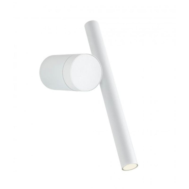 PRAXI APPLIQUE ORIENTABILE IN METALLO 4 COLORI LED 8W LUCE 2700K-3000K DESIGN MODERNO