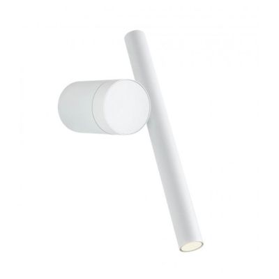 PRAXI APPLIQUE ORIENTABILE IN METALLO 4 COLORI LED 8W LUCE 2700K-3000K DESIGN MODERNO