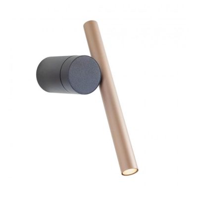 PRAXI APPLIQUE ORIENTABILE IN METALLO 4 COLORI LED 8W LUCE 2700K-3000K DESIGN MODERNO