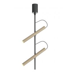 PRAXI LAMPADA DA SOFFITTO CON 2 DIFFUSORI ORIENTABILI IN METALLO 3 COLORI LED 14W LUCE 2700K-3000K