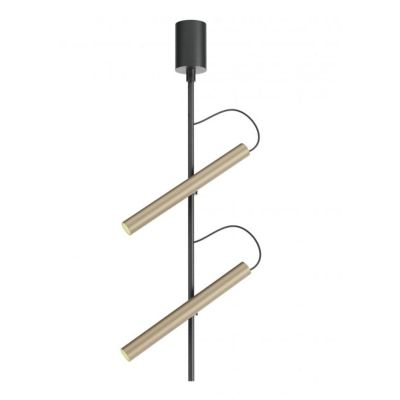 PRAXI LAMPADA DA SOFFITTO CON 2 DIFFUSORI ORIENTABILI IN METALLO 3 COLORI LED 14W LUCE 2700K-3000K