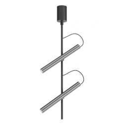 PRAXI LAMPADA DA SOFFITTO CON 2 DIFFUSORI ORIENTABILI IN METALLO 3 COLORI LED 14W LUCE 2700K-3000K 2