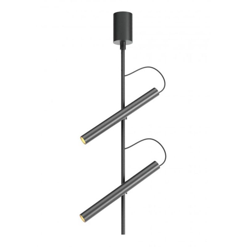 PRAXI LAMPADA DA SOFFITTO CON 2 DIFFUSORI ORIENTABILI IN METALLO 3 COLORI LED 14W LUCE 2700K-3000K