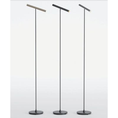 PRAXI PIANTANA MODERNA CON DIFFUSORE ORIENTABILE IN METALLO 3 COLORI LED 8W LUCE 2700K-3000K H145 CM