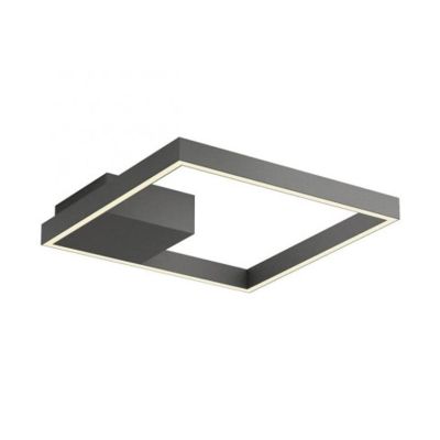 FEBE APPLIQUE PLAFONIERA QUADRATA CM 40X40 LED 30W LUCE 3000K-4000K 3 COLORI MODERNA