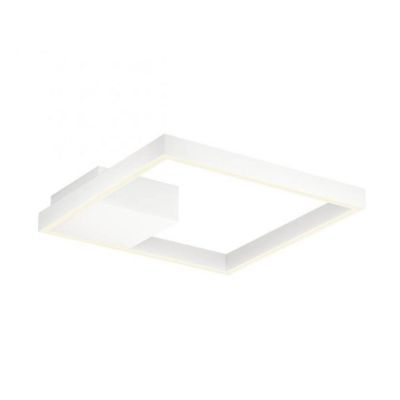 FEBE APPLIQUE PLAFONIERA QUADRATA CM 40X40 LED 30W LUCE 3000K-4000K 3 COLORI MODERNA