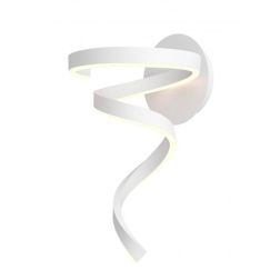 SCROLL LAMPADA DA PARETE LED 15W LUCE CCT 3000K-4000K-6000K ALLUMINIO 3 COLORI MODERNA