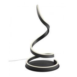 SCROLL LAMPADA DA TAVOLO LED 19W LUCE CCT 3000K-4000K-6000K ALLUMINIO 3 COLORI MODERNA 2