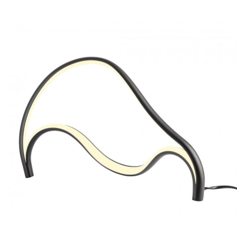 TEMPEST LAMPADA DA TAVOLO ORIGINALE LED 12W LUCE 3000K DIMMERABILE ALLUMINIO 3 COLORI MODERNA