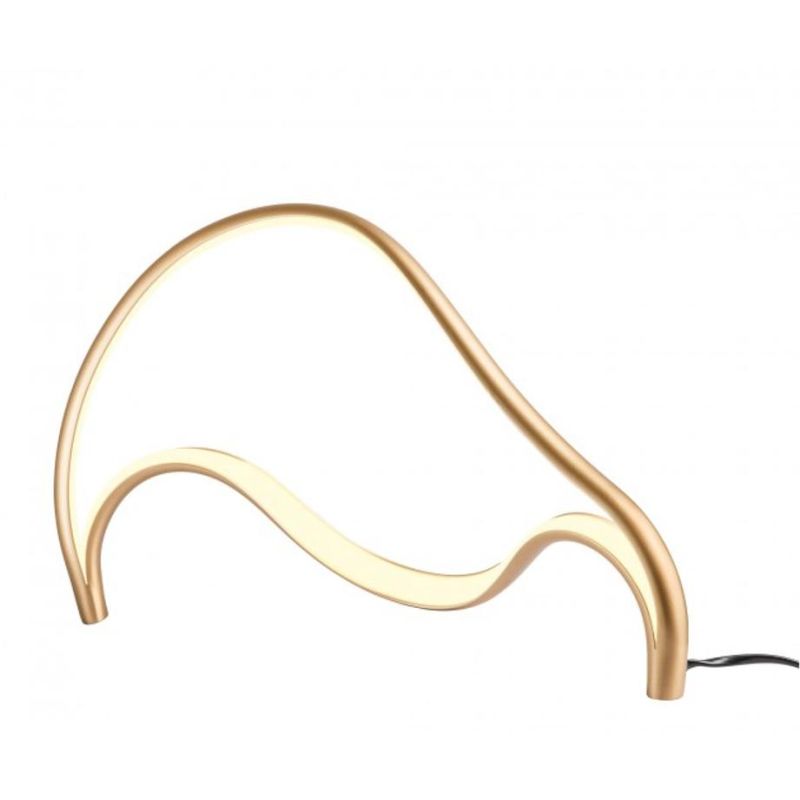 TEMPEST LAMPADA DA TAVOLO ORIGINALE LED 12W LUCE 3000K DIMMERABILE ALLUMINIO 3 COLORI MODERNA