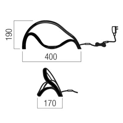 TEMPEST LAMPADA DA TAVOLO ORIGINALE LED 12W LUCE 3000K DIMMERABILE ALLUMINIO 3 COLORI MODERNA