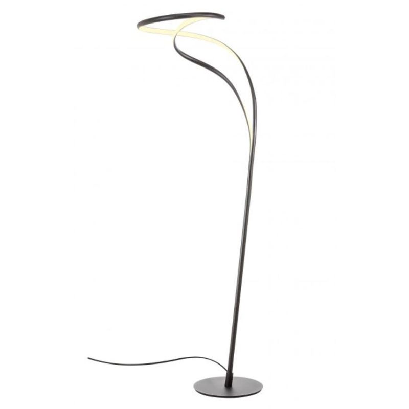 TEMPEST PIANTANA SINUOSA E MODERNA LED 30W LUCE 3000K DIMMERABILE ALLUMINIO 3 COLORI