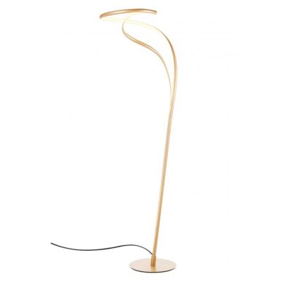 TEMPEST PIANTANA SINUOSA E MODERNA LED 30W LUCE 3000K DIMMERABILE ALLUMINIO 3 COLORI