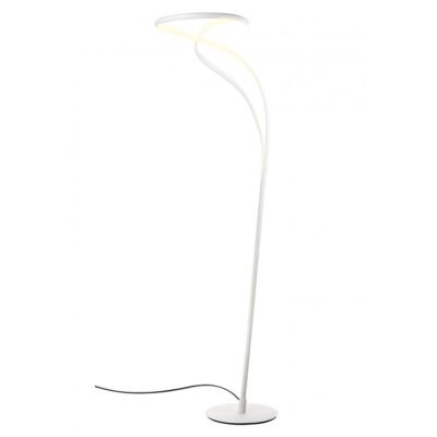 TEMPEST PIANTANA SINUOSA E MODERNA LED 30W LUCE 3000K DIMMERABILE ALLUMINIO 3 COLORI