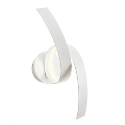 IMPULS APPLIQUE MODERNA LED 11W LUCE 3000K ALLUMINIO BIANCO,NERO E ORO ALTEZZA CM 40