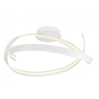 IMPULS PLAFONIERA MODERNA LED 34W LUCE 3000K DIMMERABILE ALLUMINIO 3 COLORI DIAMETRO CM 60