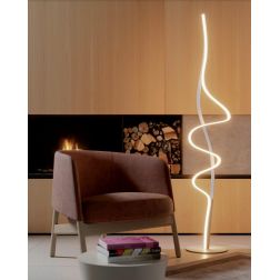 IMPULS SOSPENSIONE LED 38W LUCE 3000K DIMMERABILE ALLUMINIO 3 COLORI DIAMETRO CM 107 MODERNA