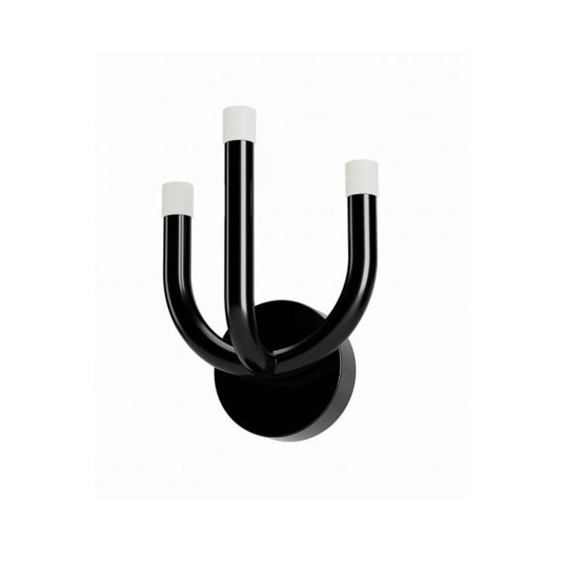 LUXOR APPLIQUE MODERNA LED 12W LUCE 3000K ALLUMINIO 4 COLORI ALTEZZA CM 27