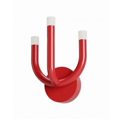 LUXOR APPLIQUE MODERNA LED 12W LUCE 3000K ALLUMINIO 4 COLORI ALTEZZA CM 27