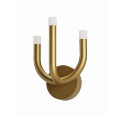 LUXOR APPLIQUE MODERNA LED 12W LUCE 3000K ALLUMINIO 4 COLORI ALTEZZA CM 27 2