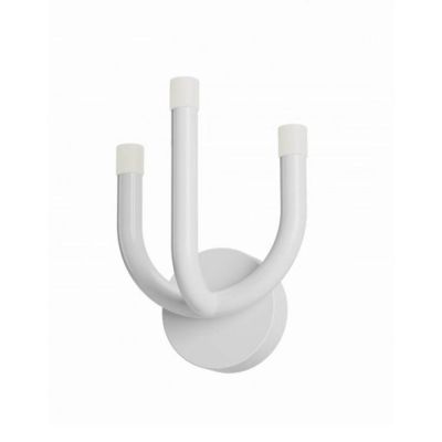 LUXOR APPLIQUE MODERNA LED 12W LUCE 3000K ALLUMINIO 4 COLORI ALTEZZA CM 27