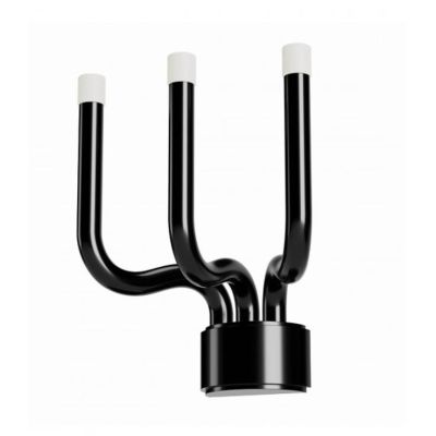LUXOR LAMPADA DA PARETE MODERNA LED 12W LUCE 3000K ALLUMINIO 4 COLORI ALTEZZA CM 31