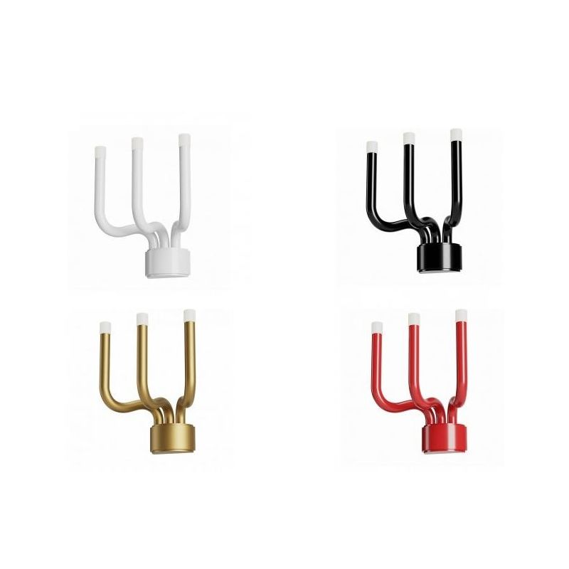 LUXOR LAMPADA DA PARETE MODERNA LED 12W LUCE 3000K ALLUMINIO 4 COLORI ALTEZZA CM 31
