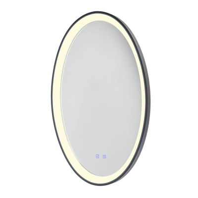 VANITY LAMPADA SPECCHIO OVALE LED 36W LUCE DIMMERABILE FUNZIONE ANTIAPPANNAMENTO 3 COLORI IP44