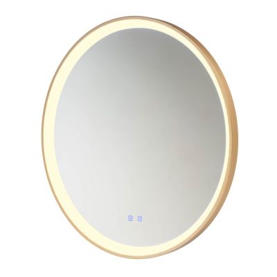 VANITY LAMPADA SPECCHIO ROTONDA D78 CM LED 48W LUCE DIMMERABILE FUNZIONE ANTIAPPANNAMENTO 3 COLORI IP44
