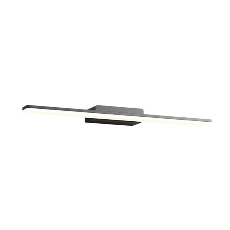 BARRIO LAMPADA DA SPECCHIO CM 120-CM90-CM60 LED IP44 BIANCA O NERA LUCE 3000K O 4000K MODERNA