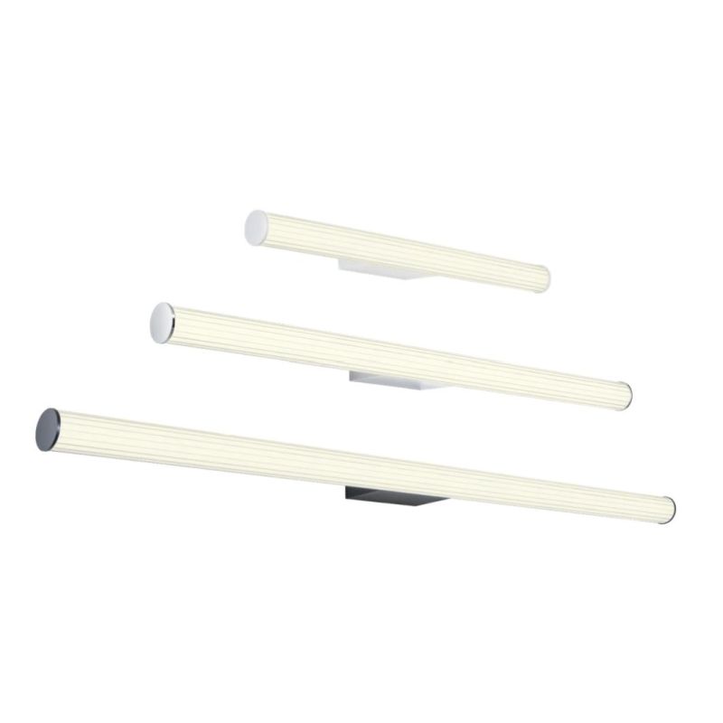 DIZZY LAMPADA DA SPECCHIO IP44 CM 120-CM90-CM60 LED LUCE 3000K-4000K 3 FINITURE COLORE MODERNA