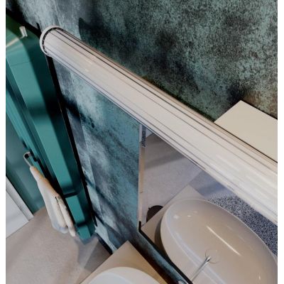 DIZZY LAMPADA DA SPECCHIO IP44 CM 120-CM90-CM60 LED LUCE 3000K-4000K 3 FINITURE COLORE MODERNA