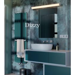 DIZZY LAMPADA DA SPECCHIO IP44 CM 120-CM90-CM60 LED LUCE 3000K-4000K 3 FINITURE COLORE MODERNA