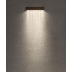 OMNIA APPLIQUE DA ESTERNO ANTI SALSEDINE IP54 LED 13,5W LUCE 2700K,3000K O 4000K ANTI CORROSIONE 3 COLORI 2