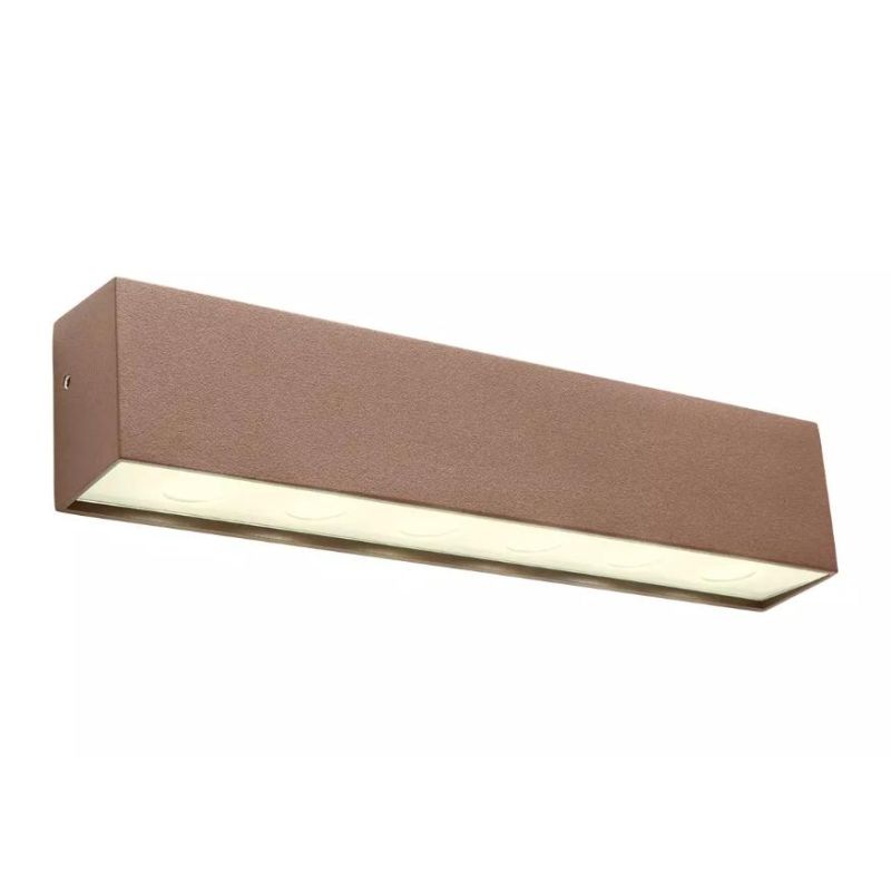 OMNIA APPLIQUE DA ESTERNO ANTI SALSEDINE IP54 LED 13,5W LUCE 2700K,3000K O 4000K ANTI CORROSIONE 3 COLORI