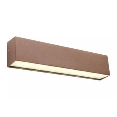 OMNIA APPLIQUE DA ESTERNO ANTI SALSEDINE IP54 LED 13,5W LUCE 2700K,3000K O 4000K ANTI CORROSIONE 3 COLORI