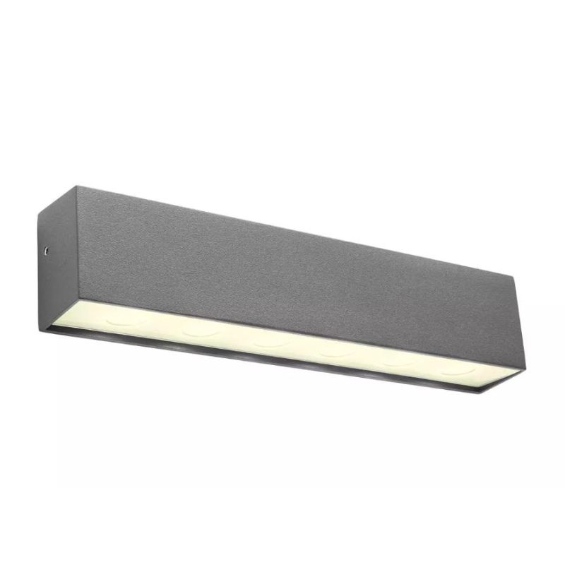 OMNIA APPLIQUE DA ESTERNO ANTI SALSEDINE IP54 LED 13,5W LUCE 2700K,3000K O 4000K ANTI CORROSIONE 3 COLORI