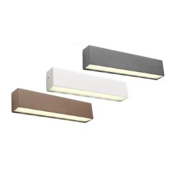 OMNIA APPLIQUE DA ESTERNO ANTI SALSEDINE IP54 LED 13,5W LUCE 2700K,3000K O 4000K ANTI CORROSIONE 3 COLORI