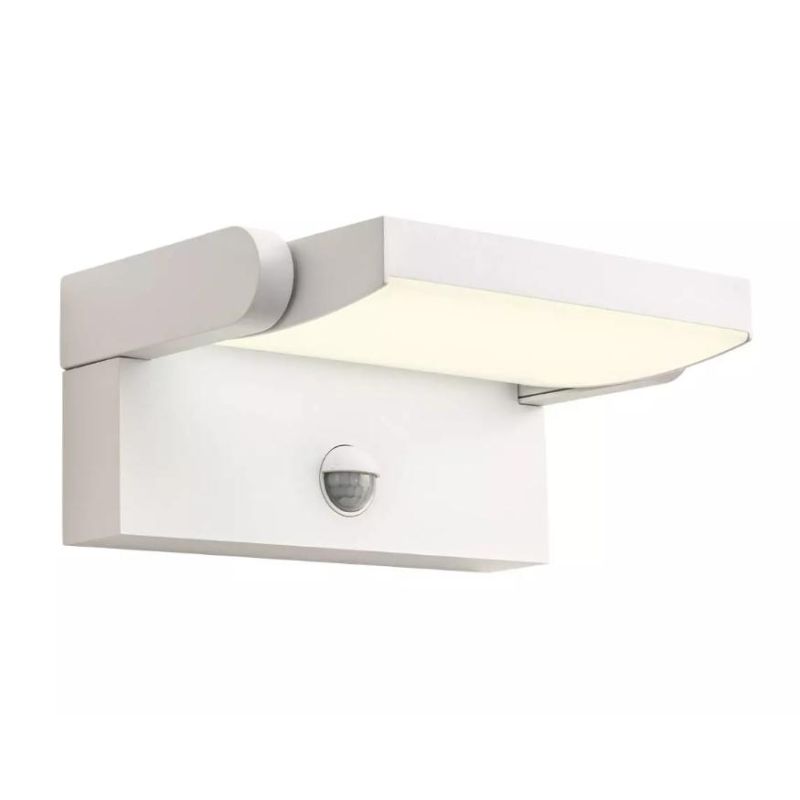 FLIP APPLIQUE ORIENTABILE CON SENSORE DI MOVIMENTO E CREPUSCOLARE IP54 3 COLORI LED 20W LUCE 3000K