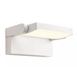 FLIP APPLIQUE ORIENTABILE DA ESTERNO IP54 LED 20W LUCE 3000K BIANCO,ANTRACITE E CORTEN