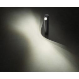 XWALK PALO DA GIARDINO H80 CM ANTRACITE O CORTEN IP65 LED 12W LUCE 2700K-3000K DESIGN MODERNO