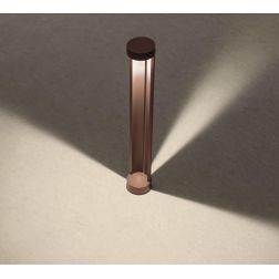 ZEUS PALETTO DA GIARDINO H75 CM ANTRACITE O MARRONE LED 11.5W LUCE 3000K IP54 MODERNO