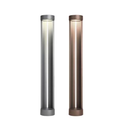 ZEUS PALETTO DA GIARDINO H75 CM ANTRACITE O MARRONE LED 11.5W LUCE 3000K IP54 MODERNO