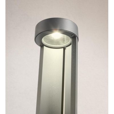 ZEUS PALETTO DA GIARDINO H75 CM ANTRACITE O MARRONE LED 11.5W LUCE 3000K IP54 MODERNO