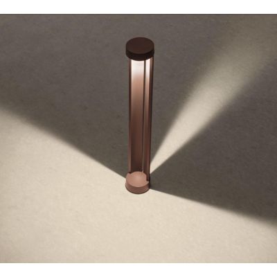 ZEUS PALETTO DA GIARDINO H75 CM ANTRACITE O MARRONE LED 11.5W LUCE 3000K IP54 MODERNO