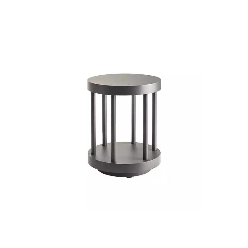 KALEN PALETTI DA GIARDINO A GABBIA IN 3 MISURE IP65 LED 8W LUCE 3000K ALLUMINIO ANTRACITE MODERNO