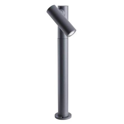 OBLIK LAMPADA DA ESTERNO IP65 ANTRACITE DA PARETE O DA TERRA LED 5W LUCE 3000K H43 CM